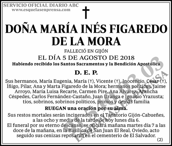 María Inés Figaredo de la Mora